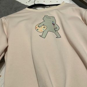 Cream color sweater
